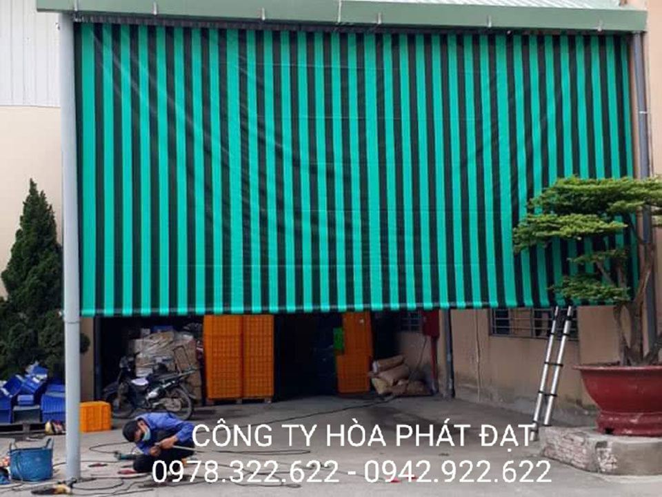 #1 Báo giá bạt che nắng mưa tự cuốn tại HẢI PHÒNG, Mành rèm tự cuốn ban công ngoài trời giá rẻ