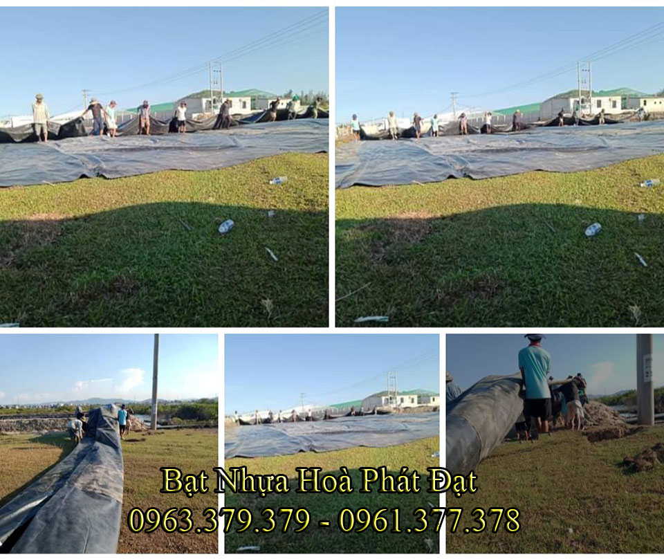 Báo giá bạt lót ao hồ chứa nước giá rẻ tại THÁI NGUYÊN, bạt nuôi tôm cá, bạt phủ bờ ao, bạt trải biogas