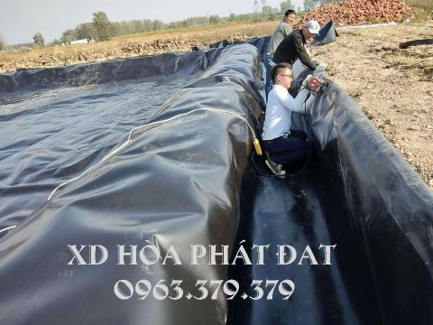 Báo giá bạt lót ao hồ chứa nước giá rẻ tại TP PHỦ LÝ TỈNH HÀ NAM, bạt nuôi tôm cá, bạt phủ bờ ao, bạt trải biogas