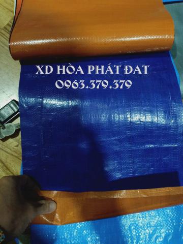 Báo giá bạt nhựa xanh cam, bạt sọc giá rẻ tại TP TÂN AN TỈNH LONG AN che công trình, hàng hóa